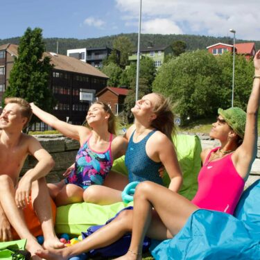 Sommer på Moldebadet